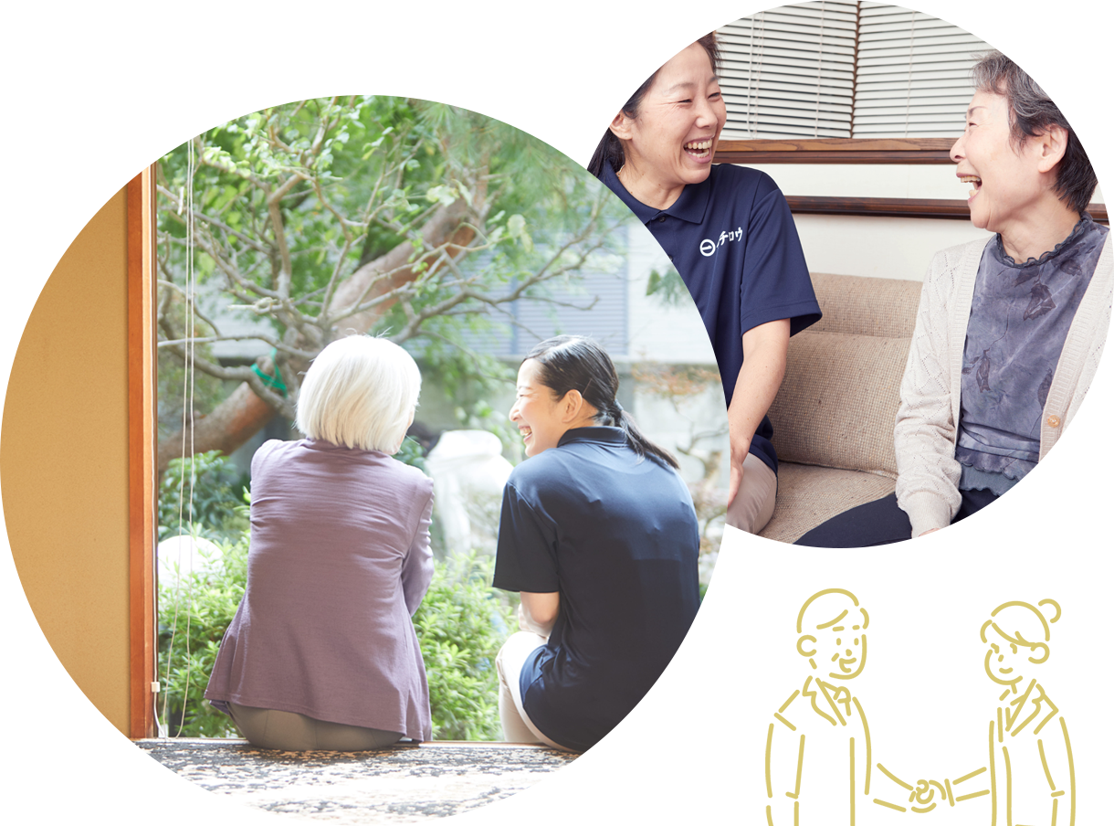 「気の合う人にお願いしたい」に応える指名制