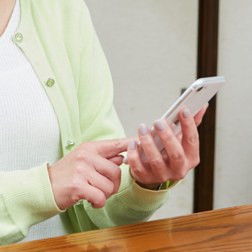 ヘルパーからのレポートをチェック