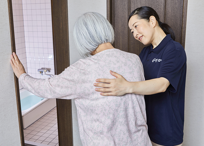 入浴・清拭の介護